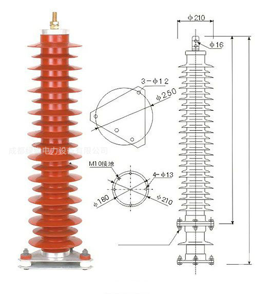 HY10WZ-90/235、HY10WZ-84/221電站型避雷器